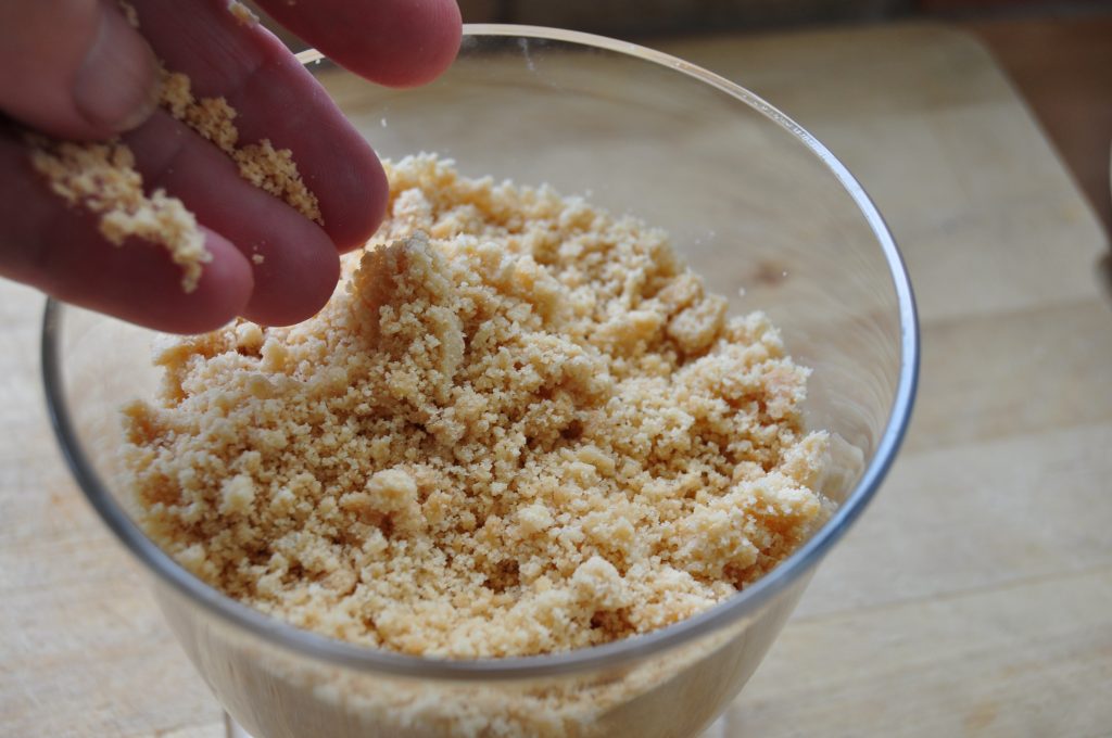 web add biscuit crumbs